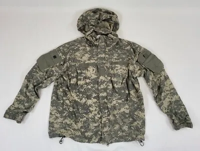 ECWCS Gen III Level 5 Jacket USGI ACU L5 Soft Shell Cold Weather Large EUC VGC • $100