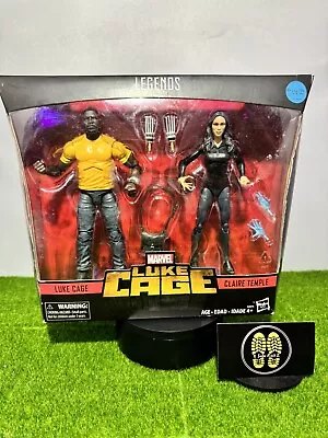 2017 Hasbro--marvel Legends Series--luke Cage & Claire Temple Figure Set (new) • $15.95