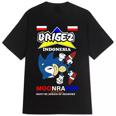 New T-shirt Brigez Moonraker Indonesia Tee Casual Unisex Tshirt • $27.99