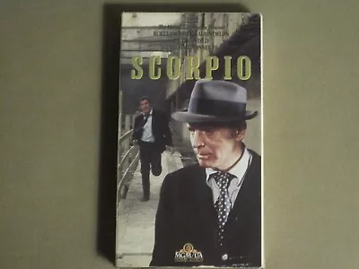 Scorpio (1986) Vhs Michael Winner Burt Lancaster Alain Delon Paul Scofield Vg+ • $3.99