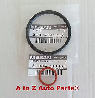 $21.95 • Buy NEW 2001-2004 Nissan Pathfinder Or Xterra 3.5L Oil Cooler O-Ring Gasket Set,OEM