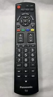 $5.99 • Buy Panasonic TV Remote Control N2QAYB000321