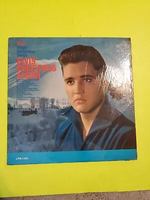 1957 Elvis Sing Christmas Songs Album Elvis Presley Record LP Vinyl LPM 1951 • $45