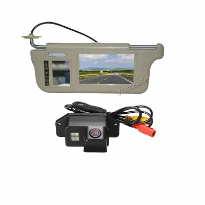 Sun Visor Rear View Monitor & Reversing Camera For Mitsubishi Lancer Evolution • $109