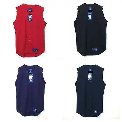 Striking Mizuno Team Sleeveless Baseball Jerseys - Multiple Sizes & Colors • $18.99