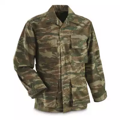 Greek Military | Field Jacket | Lizard Camo • $47.99