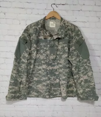 US Army Combat Jacket Mens Large X-Short Digital Camo Military Uniform Coat Zip • $19.80