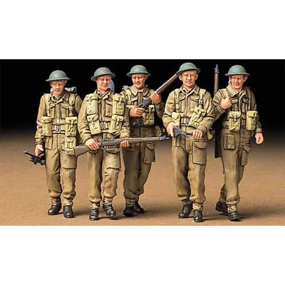 TAMIYA 35223 British Infantry On Patrol 1:35 Military Model Kit • £9.95