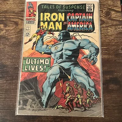 TALES Of SUSPENSE # 77 MARVEL COMICS May 1966 ULTIMO 1st APPEARANCE KEY ISSUE • $5