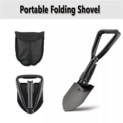 Folding Military Shovel Digging Tool Carbon Steel Military Camping Outdoor Tool • $14.65