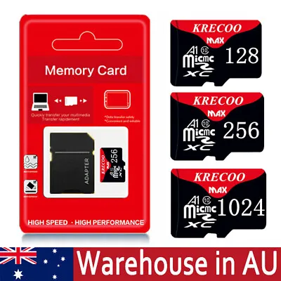 1TB Micro SD Card 64GB 128GB 256GB Class 10 TF Card Ultra Memory Card Wholesale • $6.13