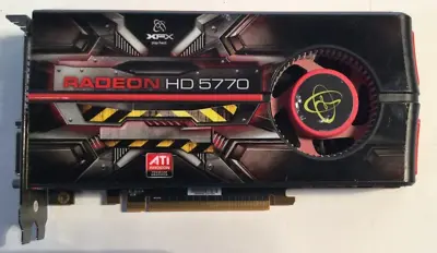 XFX ATI Radeon HD 5770 (HD-577A-ZHFC) 1GB / 1GB (max) GDDR5 SDRAM PCI-E TESTED • $28.19