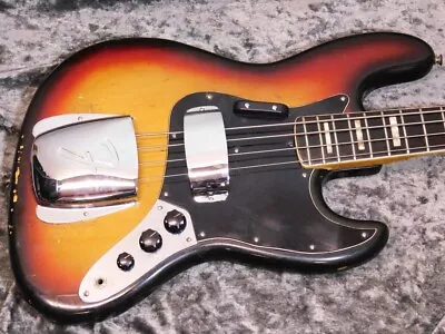 Fender 1974 Jazz Bass Sunburst Bass Guitar • $4067