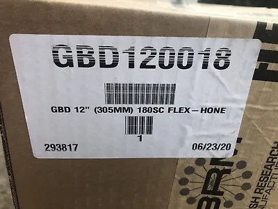 GBD120018 FLEX-HONE 12.000  (305mm) Bore 34  OAL 180 Grit Silicon Carbide • $195