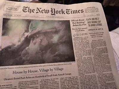 The New York Times Sunday September 3 2023 • $12