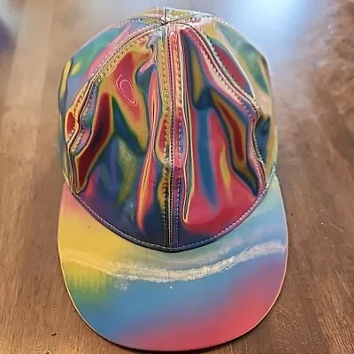 Back To The Future 2 Marty McFly Holographic Iridescent Hat Universal Studios • $33.99
