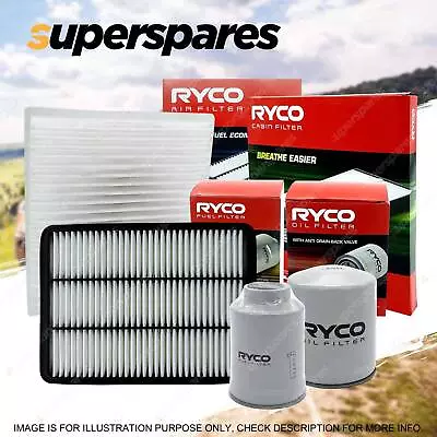 Ryco Oil Air Fuel Cabin Filter Service Kit For Great Wall V200 2.0L 4Cyl • $115.95