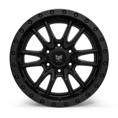 $325 • Buy 18  OA Rebellion Satin Black Alloy Wheels Size: 18x9 PCD: 6x139.7 Ranger, Hilux
