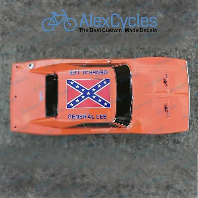 The Dukes Of Hazzard GENERAL LEE 1:10 Scale Decals Stickers Kit RC Tamiya HPI • $15.70