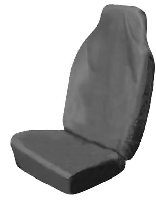 For Vauxhall Corsa C 01-07 - Heavy Duty Waterproof Grey Single Car Seat Cover • $12.18