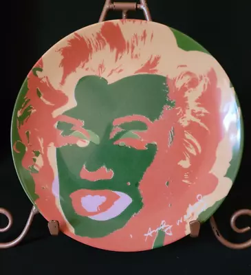 Andy Warhol Block Marilyn Monroe Plate • $19.50