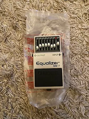 Boss GE-7 Graphic Equalizer EQ Guitar Effects Pedal • £80