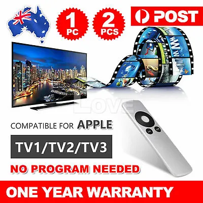 $5.35 • Buy Universal Replacement Infrared Remote Control Compatible For APPLE TV1 TV2 TV3