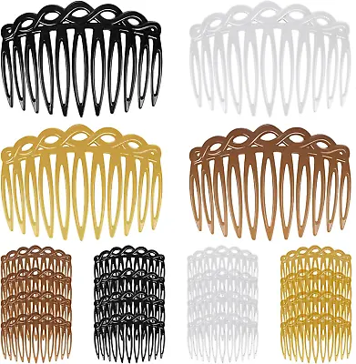 Prasacco 16 Pieces Hair Combs For Women Accessories French Hair Side Combs Hair • £7.74