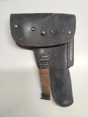 P38 Holster Leather Black. Read Description! AS-IS! • $15