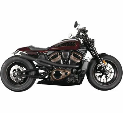 Two Brothers 2 Into 1 2-1 Black Comp S Exhaust System Pipe Harley Sportster S • $1025.93