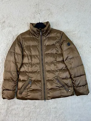 S.Oliver Brown Womens Duck Down Puffer Winter Jacket Size 40 • $10.08