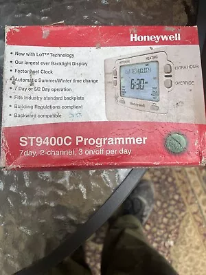 Honeywell ST9400C 7-Day Electronic Programmer With 2-Channel • £56