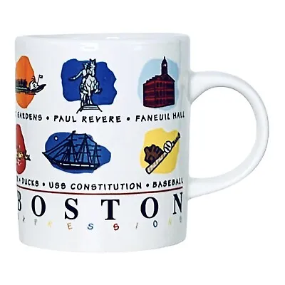 Boston Expressions Landmarks Luke-A-Tuke Souvenir Ceramic Demitasse Cup NEW • $8.99