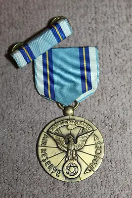 Original U.S. Air Force Air Reserve Forces Medal W/Ribbon Bar & Lapel Pin • $18.95