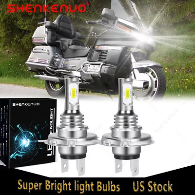 2 Super LED Bulb For Honda Motorcycle 1998-2000 GL1500A/SE Goldwing Aspencade/SE • $16.27