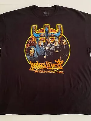 Judas Priest 50 Heavy Metal Years Tour T-Shirt 2022 Never Worn • $69