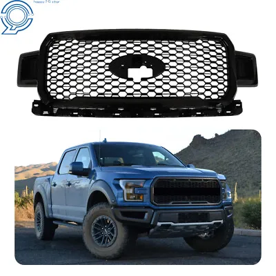For 2018-2020 Ford F-150 Front Radiator Grille Assembly Agate Black • $186.77