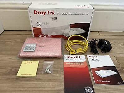 Draytek Vigor130 VDSL/ADSL Modem • £65