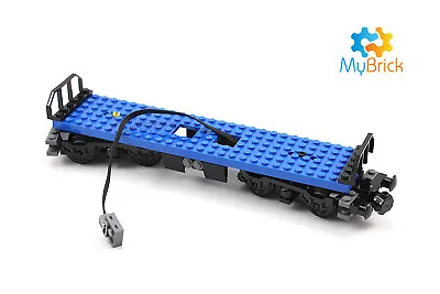 Lego® Train Engine Set 6x28 Blue Made From Genuine Lego® Pieces - Free Postage • $89.95