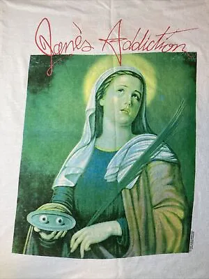 $498 • Buy Vintage Janes Addiction Ritual De Lo Habitual T-shirt 1990 Brockum Perry Farrell