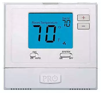 PRO1 IAQ T771 Digital Non-Programmable Single Stage Thermostat (1H/1C) • $85.52