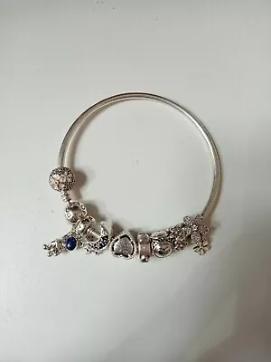 Pandora Bracelet With Charms • $189