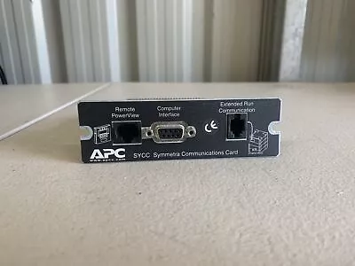 APC SYCC Symmetra Communications Card 885-6625C/5 640-0402C • $12.87