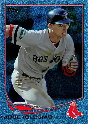 Jose Iglesias 2013 Topps #432    Blue Slate Sparkle   Wrapper Redemption • $2.49