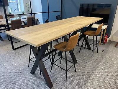 Industrial Boardroom Table. Office Conference Meeting Room Restaurant. Standing. • £1100