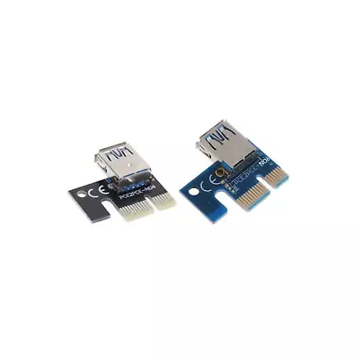 Mini PCI-E Riser Extended Adapter USB 3.0 PCI-E 1X To 16X Graphics Riser Card • $3.88