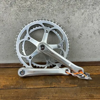 Vintage Suntour Sprint Crank Set 170 Mm 130 BCD Crank Double Crankset Eroica A6 • $79.99