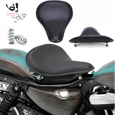 Black Motorcycle Solo Seat For Yamaha Virago 1100 XV1100 250 XV250 Bobber Refit • $65.99