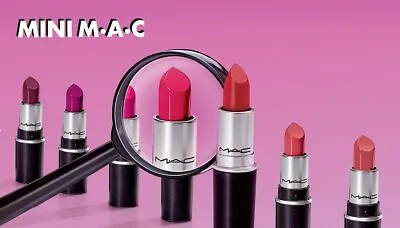 NEW MAC Lipstick Mini Travel Size 100% AUTHENTIC Choose Your Color • $16.99