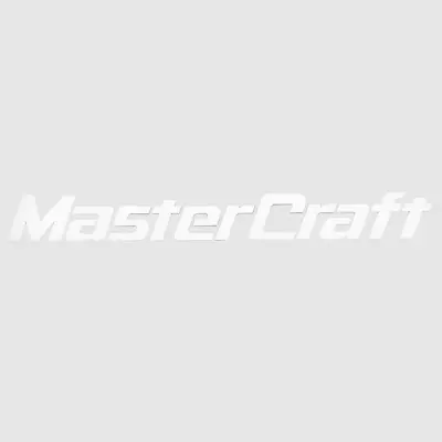 MasterCraft Boat Raised Decal 7503000 | 46 3/4 X 5 Inch Satin White • $237.65